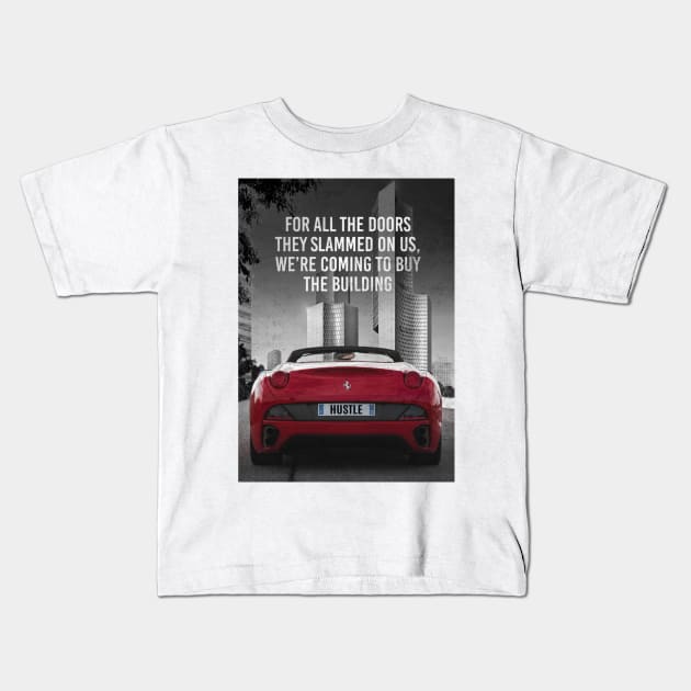 Motivational poster - Hustle Kids T-Shirt by FREAC
